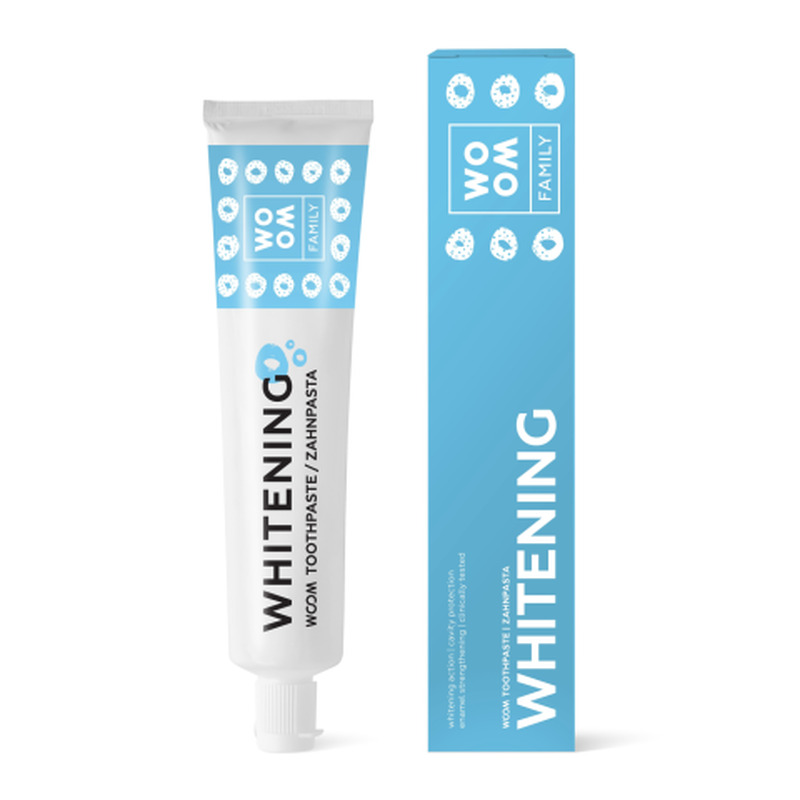 Hambapasta Woom Family Whitening 75ml