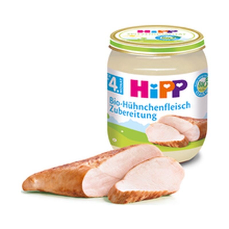 Kanalihapüree BIO, HIPP, 125 g