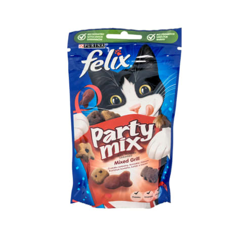 Kassimaius Party Mix Mixed Grill, FELIX, 60 g