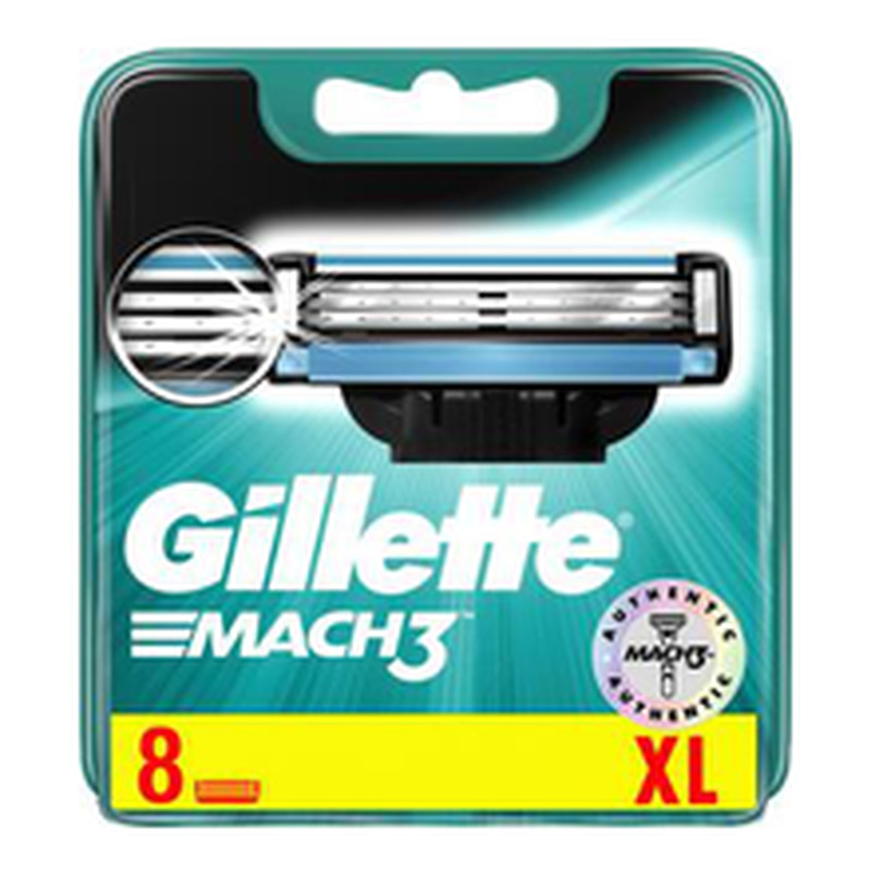 Varuterad Gillette Mach3 8 tk