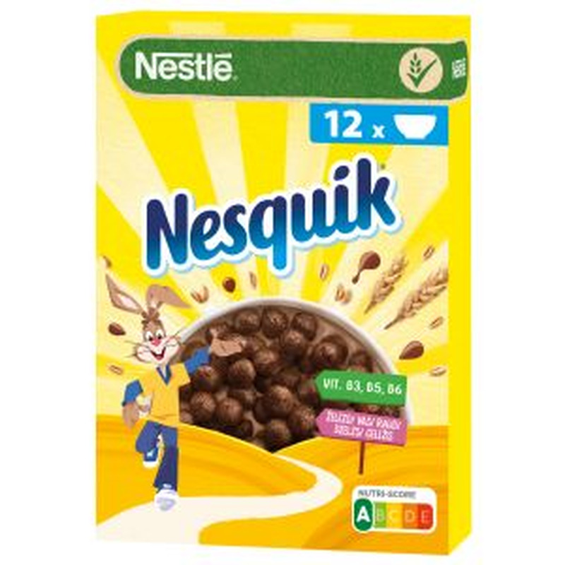 Hommikusöögihelbed Nesquik, NESTLÉ, 375 g