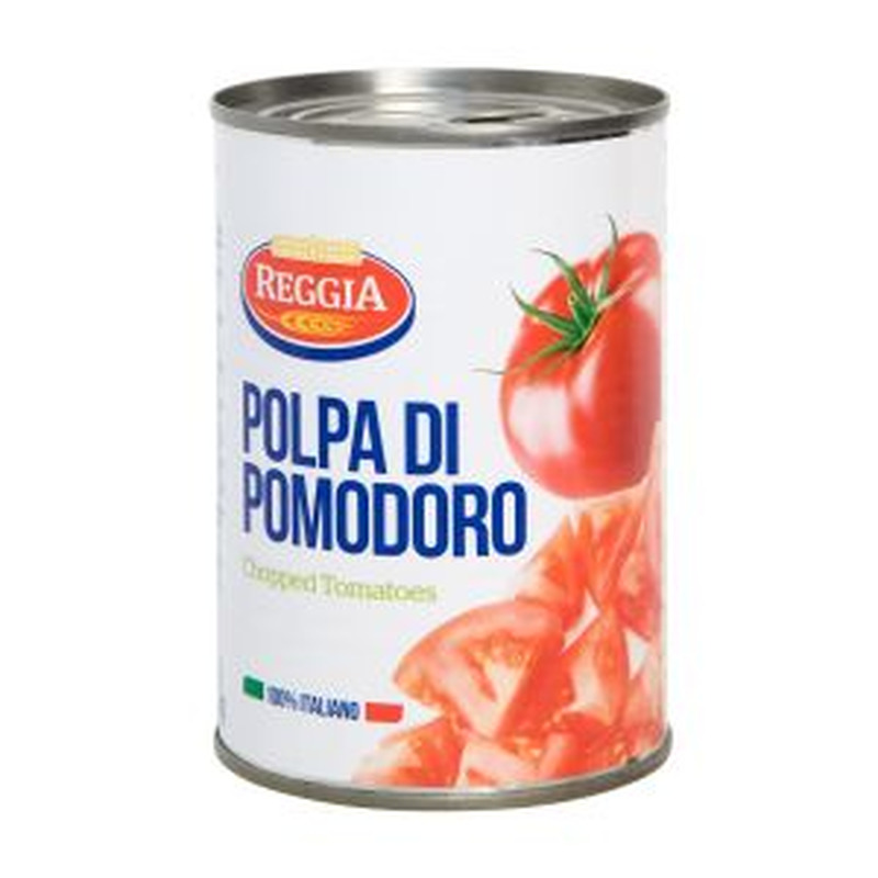 Tükeldatud tomatid, REGGIA, 400 g