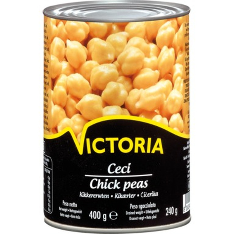 VICTORIA Kikerherned vees 400g (plekkpurk)