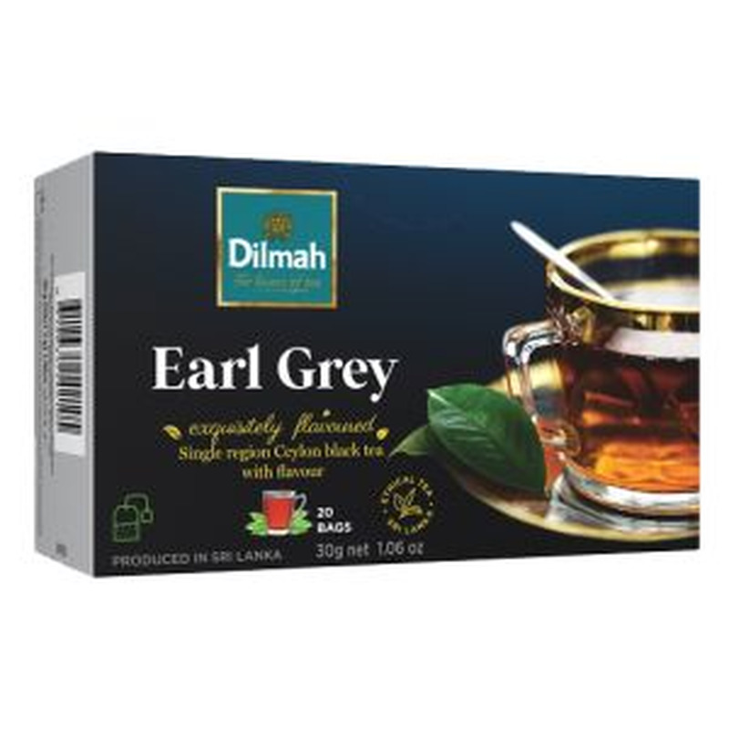 Earl Grey tee niidiga kotis 20pk, DILMAH, 30 g